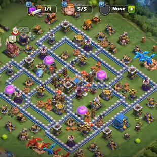 🔥[Limited Deal]💎Epic Max Th 12 | Heros Lvl 65-65-40-40 | Epic Equipments | Nc Free | Instant Delivery | - Image 1