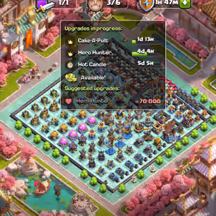 💜TH18 SUPER MAX💜[TH18] NOTHING LEFT || YEAR OF THE HORSE FULL SET || ALMOST ALL EPIC EQUIPMENT MAX || 11x PAID MAPS || - Image 1