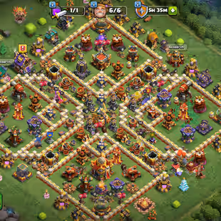 FRANCE LOCAL 🇫🇷 TH16 MAX 🇫🇷 ONLY FOR 115 || NAME CHANGE FREE || RARE LOCAL || FULLY SAFE  - Image 1