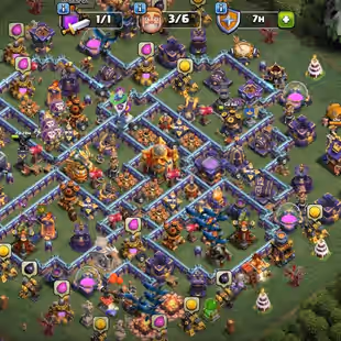 🔥[ TH-15 MAX - NEWLY TH-16 ]🔥SB-FB-RS-EB [MAX] | GG-MM-RS [20] | SN-DC-LP-MT [15] | LEVEL 16 WALLS | FAST DELIVERY - Image 1