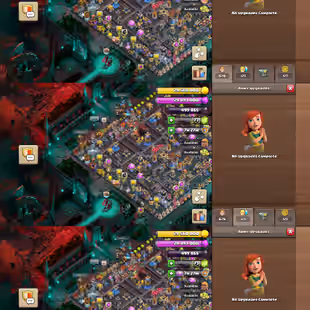 🔥FULL MAX TH-18🔥XP-279! LEGEND-3! NOTHING LEFT BOTH SIDE! ALL HELPER MAX! LOTS OF SKINS AND SCENERIES! FAST DELIVERY - Image 1