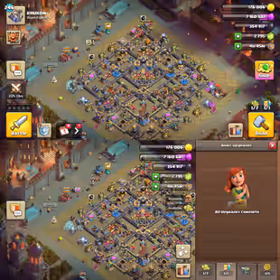 🔥MAX PROFILE🔥TH-18 ALMOST MAX! XP-246! 10X EPIC EQUIPMENTS! HEROES:-110-110-95-85-55-25! MAX DEFENSE! BEST DEAL - Image 1