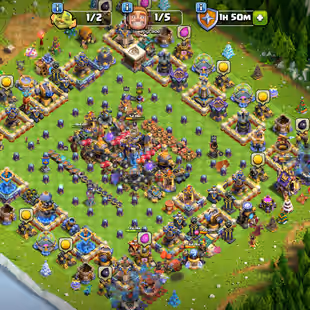 🌲[ 25 PARCENT OFF ]🌲 NEW UPDATE 4 HEROS MAX | SB-GG-MM-AF-RS-EB [MAX] | FA-MT-FB [20] | NICE DEF - TROOPS | - Image 1