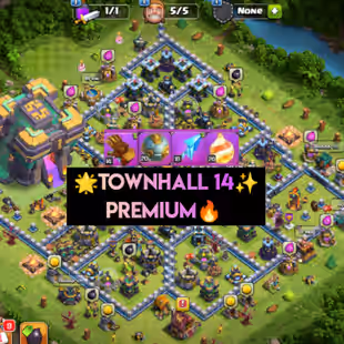🌺TH14-RARE🌺  [ 4x EPIC EQIP ] || HERO 39-30-44-25-13 || MAGIC ITEMS LOAD || HERO SKIN || FULL SAFE ACC - Image 1