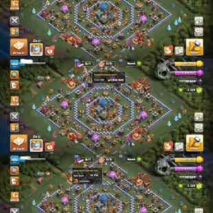 TH 12 Full Maxed !! 10 Epics ( 3 Epic Max ) !! Town Hall Level 12 !! 2300 Gems !! Namechange Free !! Magic Items - Image 1