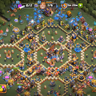 ALL GUARD MAX ! TH18 BASE CLOSE MAX ! BASE MAX ! GG/MX SnB/MX MM/MX AF/MX HT/MX RS/MX EB/MX RB/MX! 24X EQUIPMENT MAX   - Image 1