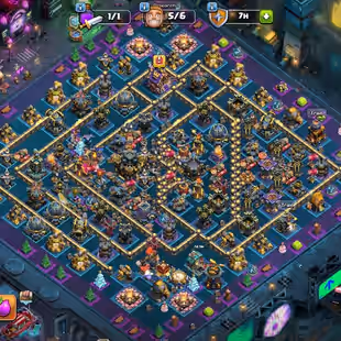 🔥TH17 ALMOST MAXED ALMOST MAXED HEROES N WALLS ALMOST MAXED PROFILE 🔥GLOBAL RANKED BUILDER BASE ( 304 (3 digit RANKED) - Image 1