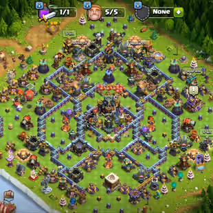 🔥TH-17 STRONG DEFENSE 💎 NAME CHANGE | HIGH HEROS & EQUIPMENT | MAGIC ITEMS | INSTANT DELIVERY - Image 1