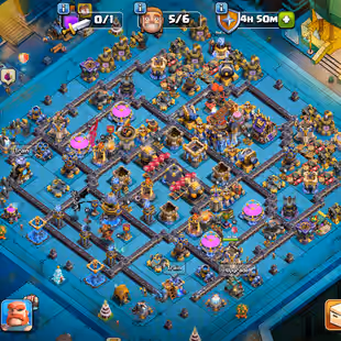 LEGEND RANK | TH18 MAX TYPE | HUGE SKINS | CLOSE MAX FULL BLACKSMITH | HERO-110-110-95-85-55-25 | 253-XP | 3.5K WS | BE - Image 1