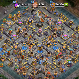 🔥PREMIUM TH 18🔥60 PERCENT DISCOUNT SHOP-XP 221-[ 14 EPIC EQUIPMENT GOOD-GOOD WALLS TROPS-NC YES-BEST DEAL - Image 1