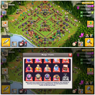 337|🔱LVL-234! TH-17! 8x Epic Equipments! HEROES-93|95|72|70|42|2| VERY GOOD PROFILE! STRONG BASE! MAGIC ITEMS! FULL ACC - Image 1