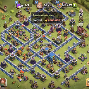 🔥2Epic max🔥XP107 TH12 Fully max Account| Name change available| Total 6 Epic equipment| 4 Hero skins - Image 1