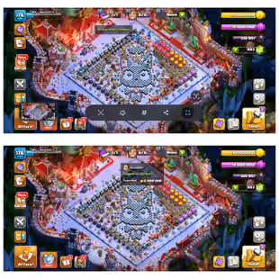 RARE TH13 FULL MAX [SNAKY FULL SET LEGENDARY] | [13-EPIC FULL MAXED] | [5-HERO MAXED] | DEFENCE WALL MAX | XP-167 | NC-Y - Image 1