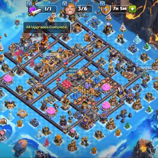 🔥TH18 Fully Max | Profile Fully Max | 8 Epic Max | 50 Skins💎 | Heroes 110/110/95/85/55/25 | Lvl 265 | 2100 Medals - Image 1