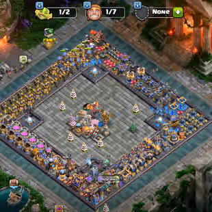 Th18 [95-Percent Max]-[BaRbaRian's Odyssey Full Set] | [Legend Leaugue-2] | [12x-Epic Maxed] | Xp-245 | NC-Yes | BEST-DE - Image 1