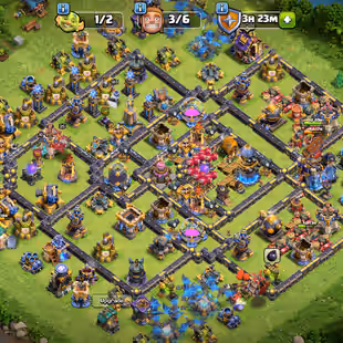 🔥PREMIUM TH 18🔥60 PERCENT DISCOUNT SHOP-XP 241-[ 13 EPIC EQUIPMENT ALMOST MAX-HERO 93-103-95-85-55-25-NC YES-BEST DEAL - Image 1