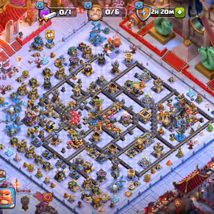TH18 FULL MAXED 💥 XP 240 | MAX EPIC 13/18 | MAX HELPER HUT | 50 SKINS | SNAKE SCENERY - Image 1