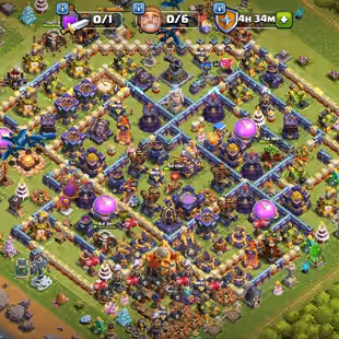 🔥TH16 ( TH15 FULL MAX ) XP195🔥 | HERO 90.90.70.65.40.10 | 11 HERO SKIN | BOOT24 BALL24 G.G12 F.A12 | INSTANT DELIVERY - Image 1