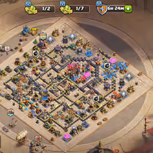 🔥PREMIUM TH 18🔥GEMS 11300-XP 242-[ 10 EPIC EQUIPMENT ALMOST MAX-NC YES-B BASE MAX-60 PERCENT DISCOUNT SHOP-BEST DEAL - Image 1