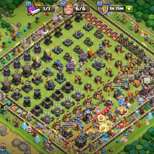 🔥TH-17 NEARLY MAX 💎 13000 GEM | 4 HEROS MAX | ALCHEMIST MAX | (SB-MAX) (MS-MAX) (EB-26) | INSTANT DELIVERY - Image 1