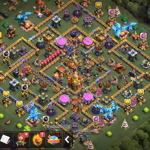 🔥14X HIGH LVL EQUIPMENT!XP 197!TH 16 🔥HEROS:91-92-72-68-43-15!NC 1K!STRONG DEFENCE!GREAT TROOPS!INSTANT DELIVERY - Image 1
