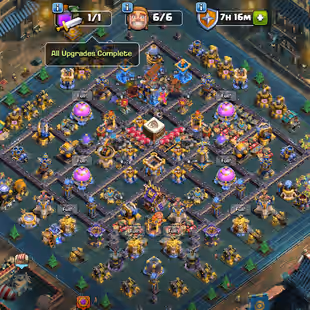 Th18 Fully Maxed Both Side [Legend League] | [13x-Epic Maxed] 18x-Epic  | [SaMuRai Full Set] | [High 271-Xp] | 7k-Gems | - Image 1