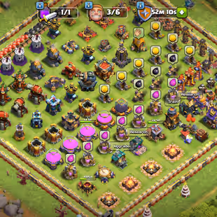 🔥War Machine Account🔥 Th17 || Heroes 95-98-55-70-45-15 || High Equipment || 6 Builders || NC Free - Image 1