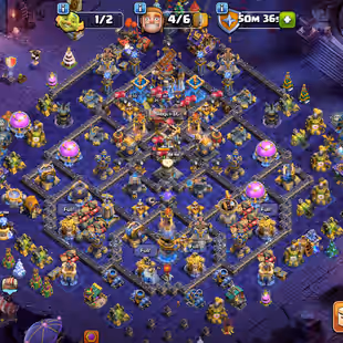 LEGEND LEAGUE-TH 18 ALMOST MAX-60 PERCENT DISCOUNT SHOP-XP 272-[ 10 EPIC EQUIPMENT MAX-COSMIC SCENERY-NC YES-BEST DEAL - Image 1