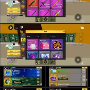 Blox Fruits Mobile Account - Permanent Dragon + Gravity + Pain + Buddha + Dark Blade + Fruit Notifier 0, Global, Full Ac - Image 1