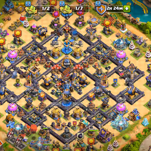 [CHEAPEST] XP 230 | TH18 MAX ALL HEROES | 7 MAX EPIC - Image 1