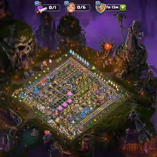 [OMG VINTAGE ACC] OG 5200 WAR STARS | 300XP | MAX OUT EQUIPMENT | ALL 6/6 HERO-WALLS COMP| PREMIUM SCENERY & SKINS BH 10 - Image 1