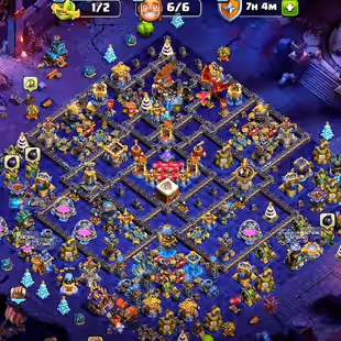TH18 FULL MAX l LEGEND LEAGUE l 13 EPIC MAX l 70DISCOUNT SHOP l EXP-255 l NOTHING LEFT l 2 SKIN SET l COSMIC AND LEGENDA - Image 1