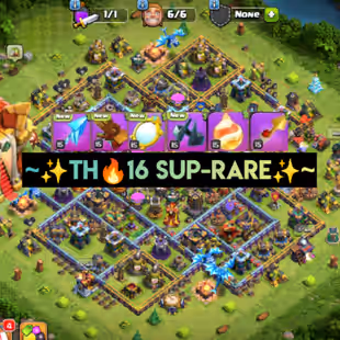 🌺TH16-RARE🌺 [ 6x EPIC EQIP ] || HERO 50-72-42-31-25 || MAGIC ITEMS LOAD || HERO SKIN || FULL SAFE ACC - Image 1
