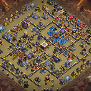 🔥Xp-240🔥 Th18 Semi Max || High Epic Equipment || Heroes 102-110-90-77-53-17 || 6 Builders || Nc Available - Image 1