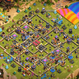 🔥TH 18 5 HERO MAX🔥60 PERCENT DISCOUNT SHOP-XP 235-[ 14 EPIC EQUIPMENT ALMOST MAX-NC YES-GOOD DEFENSE TROPS-BEST DEAL - Image 1