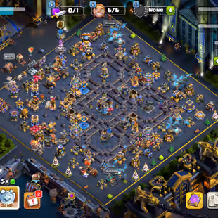 🔥All Heroes Max 💎 Justice Scenery [] 244 Xp [] Max Builder hall [] 40x Equipments [] Many hero skins [] 2510 War Stars - Image 1