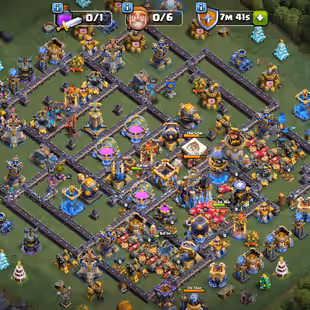 Th18 Almost Maxed [Legend League] | [12-Epic almost Max] | New Update 6-Hero Maxed | Defence Max | NC-Yes | Xp-218 | BES - Image 1