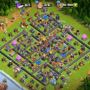 TH 18 FULLY MAX ACCOUNT | ALL HEROS MAX+DEFENCE | ALL EQUIPMENTS [110/110/95/85/55/25] /5,000 GEMS LVL 266 AS1 - Image 1