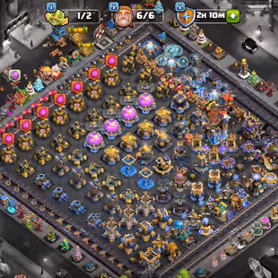 🔥TH-18 NEARLY MAX 💎 CHAMPION MAX | TROOPS & PETS MAX | 4500 WS | CN 2K | (GG-MAX) (AF-MAX) (MS-MAX) | INSTANT DELIVERY - Image 1