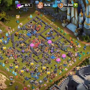 [LEGEND RANK] XP 236 | TH18 FULL MAX | 13 MAX EPIC | 40 SKINS | 879 MEDAL | DRAGON SCENERY - Image 1