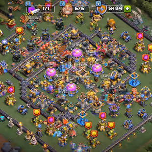 🔥LEGEND LEAGUE 3🔥TH 18 CLOSE TO MAX || BK 100 AQ 94 MP 80 GW 85 RC 55 DD 25 || SB 27 AF 27 EB 27 RS 27 SNB 27 MS 23  - Image 1