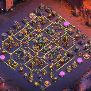 🔥3x Sceneries🔥Th17 Walls Max || High Epic Equipment || 22 Hero Skins || High Hero || 6 Builders - Image 1