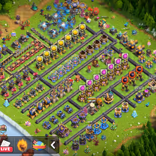 🔥11X EPIC EQUIPMENT MAX ALMOST🔥XP 227!TH-18 NEAR MAX!HERO:110-110-95-85-55-25!NC FREE!MAX DEFANCE!NEAR MAX TROOPS - Image 1
