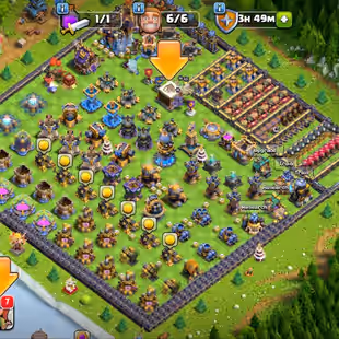 🔥[Limited Deal]Epic Th-18💎38 Equipments | Cwl | Nc At 500 Gems | BB Max | Instant |  - Image 1