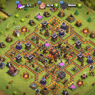 Th 10 Sami Max || Hero-40,40 || Wall, Defence Max || Good Equipment || Nc Free - Image 1