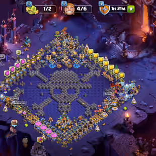 Th18 Almost Max [Cosmic Full Set] | [70-Percent Discount Shop] | [Legend Leauge]-[13x-EpicAlmost Max] | [Fire Profile] | - Image 1