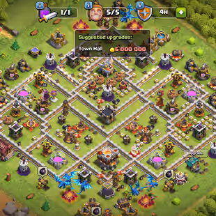 K- FULLY MAX TH 11 || 3X EPICS EQUIPMENT || MAGIC ITEMS LOADED || CHILD ACCOUNT || LOW PRICE || VEST DEAL - Image 1