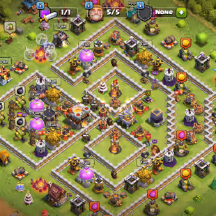 TH11 FULL MAX || FULL MAX BUILDER BASE || STACKED MAGIC ITEMS || OP ACCOUNT || INSTANT DELIVERY  - Image 1