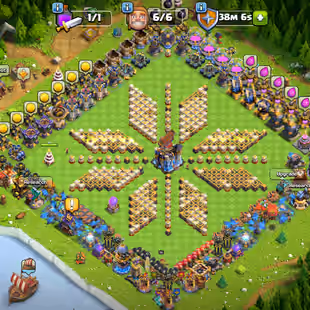 8X EPIC EQUIPMENT🔥10K GEMS!XP 222!TH-18🔥HERO:81-101-54-65-38-15!NC YES!NEAR MAX DEFANCE!GREAT TROOPS!INSTANT DELIVERY - Image 1