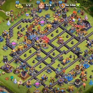Th18 Almost Max [Legend-League] [] All Heros Max [] 10x-Epic Max [] 60-Percent Discount Shop [] XP-255 [] BEST-DEAL - Image 1